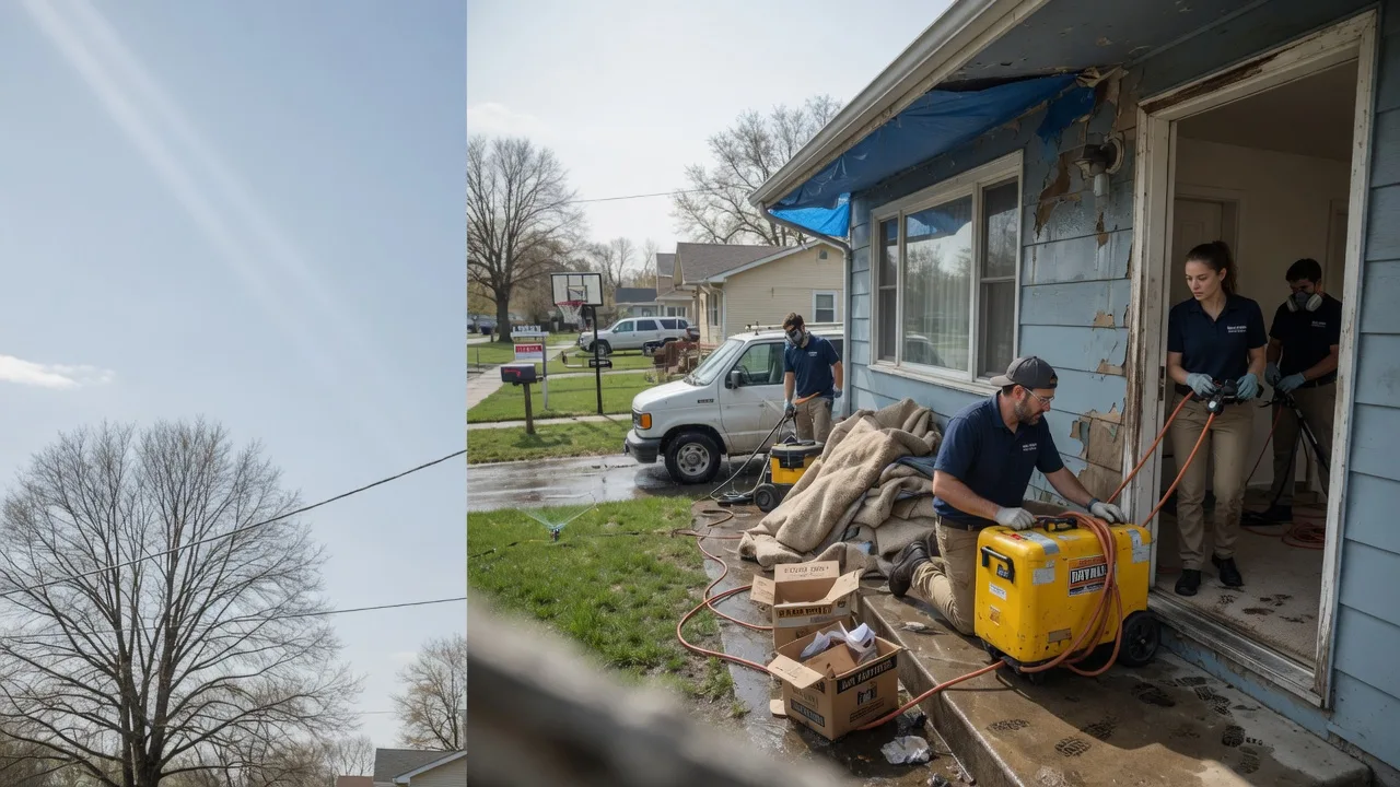 Basement Flood Cleanup in Clara City, MN near me